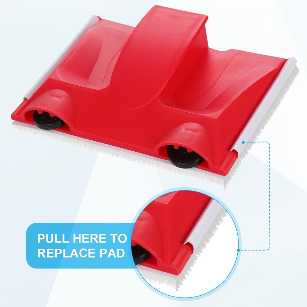 Precision Paint Edger Trimmer Tool with 2 Replacement Pads for Flawless Edges