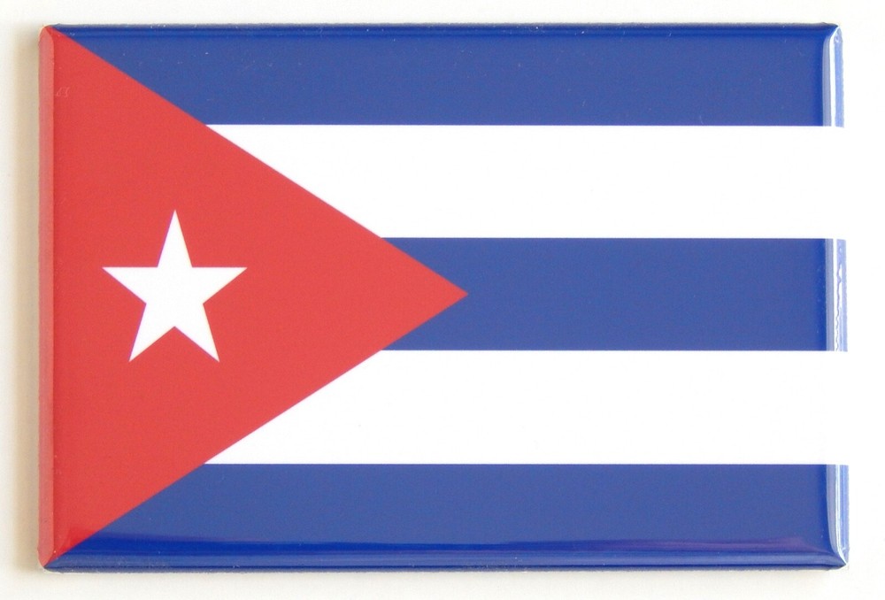 Cuba Flag FRIDGE MAGNET