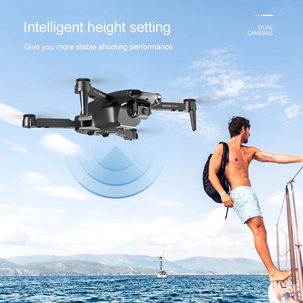 Professional Drone With 4K UHD Camera (Black Color)