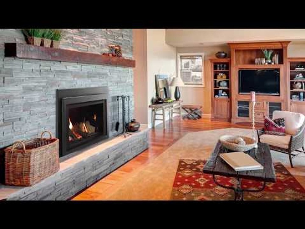 Majestic Ruby 25-Inch NG Fireplace Insert Package Deal , Direct Vent