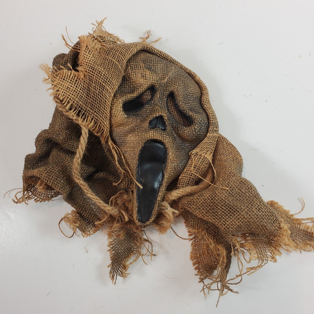 ScareCrow Youth GHOSTFACE Mask Scream 4 Burlap Ghost Face Easter unlimted
