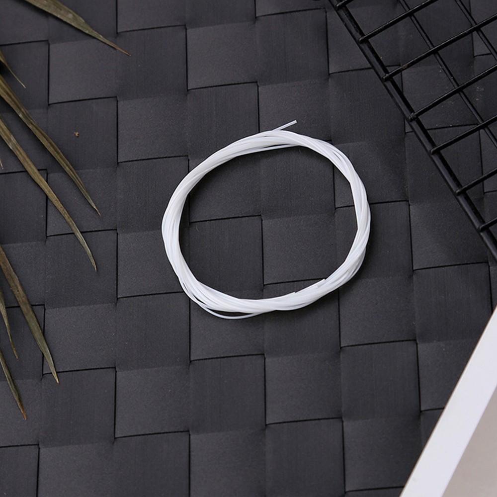 4Pcs/Set Ukulele Strings for Tenor and Soprano White Nylon Strings Replacement