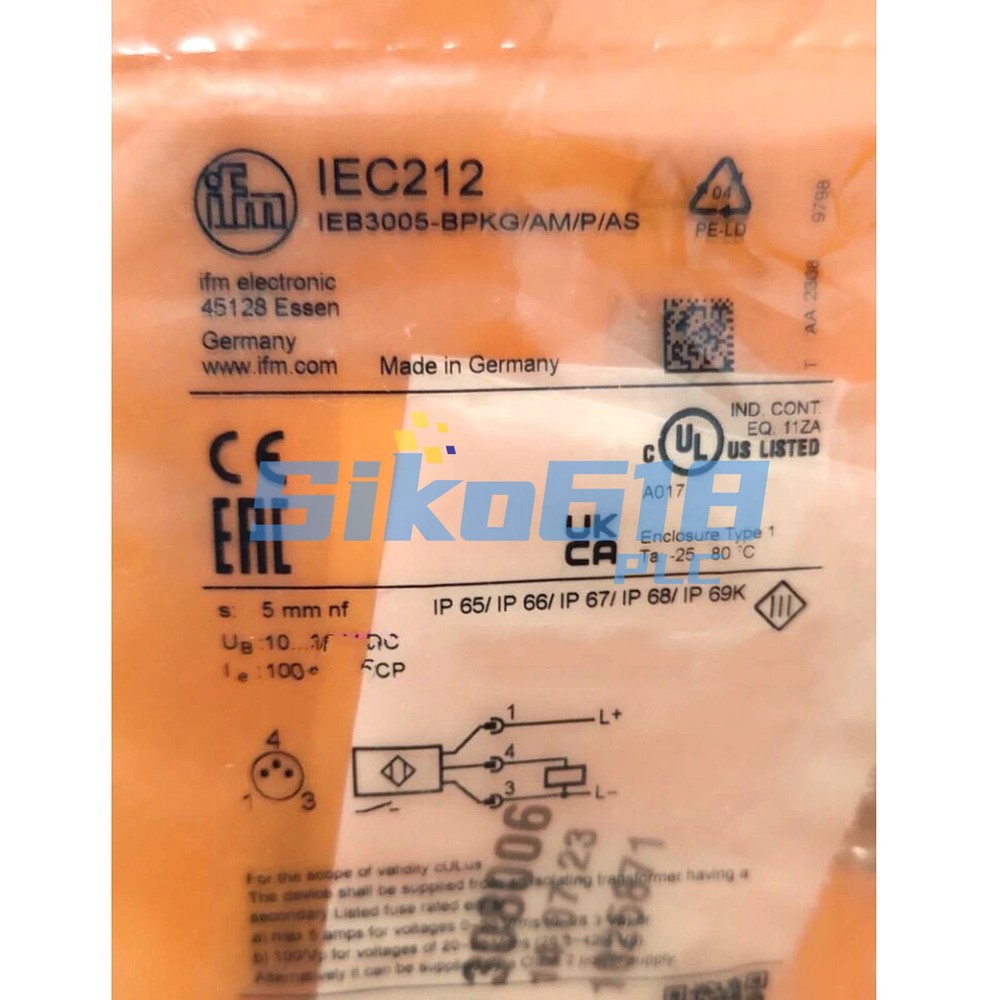 NEW IFM IEC212 Proximity Switch Sensor Fast delivery 1PC