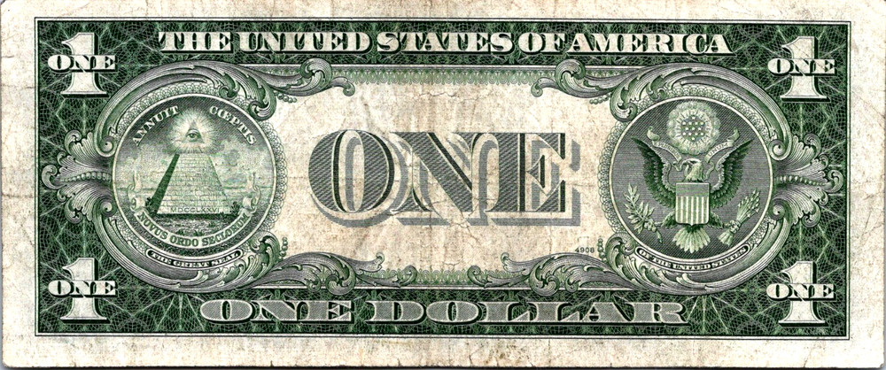 1935-D $1 Silver Certificate Star Note FR. 1613* VF