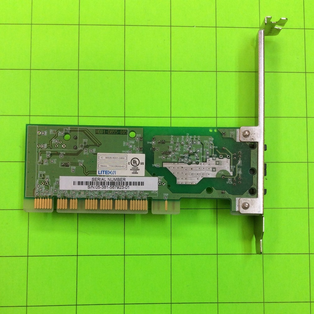 Desktop Computer Conexant Liteon RD01-D855-005 3652B-RD01-D850 Modem