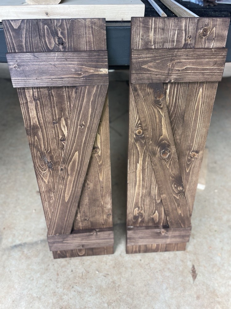 Custom Built Window Shutters