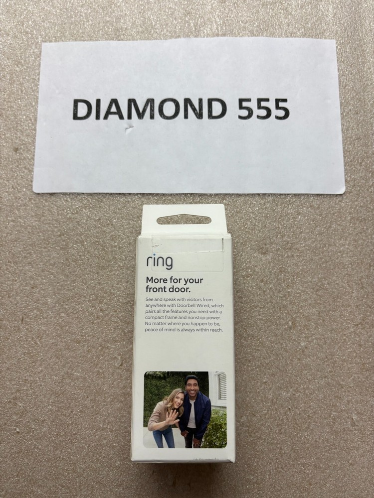 Ring Video Doorbell Wired - Black | 7021