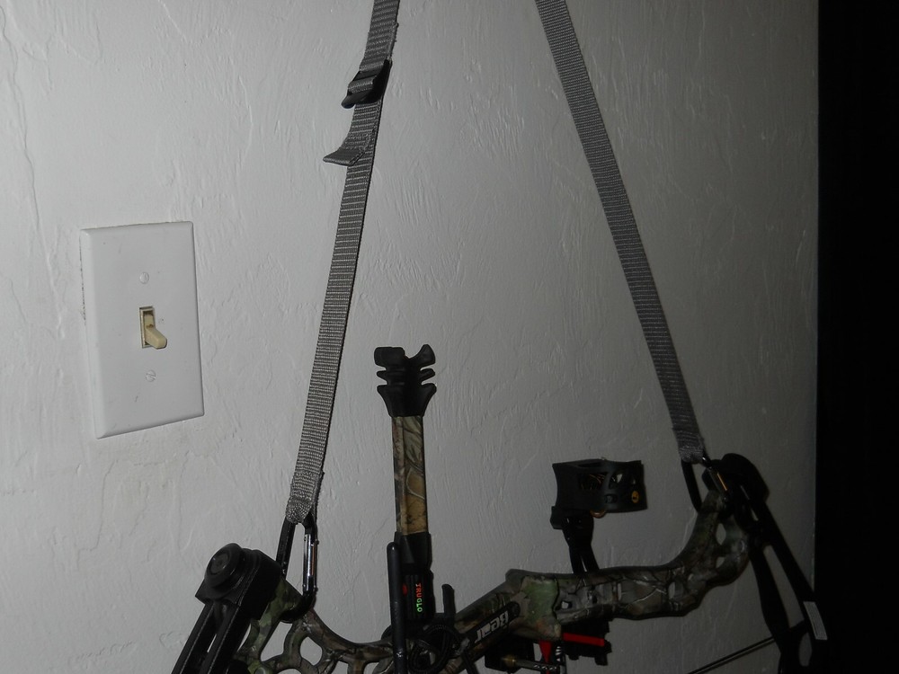 NEW Gray Adjustable Compound Bow Strap-The Bow Sling