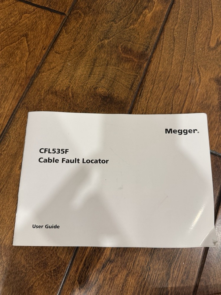 Megger CFL535F Cable Fault Locator
