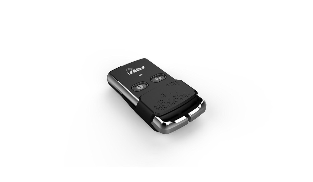 Eagle Chrome Series 2 Button Keychain Remote/Transmitter EG643 Comp... Fast Ship