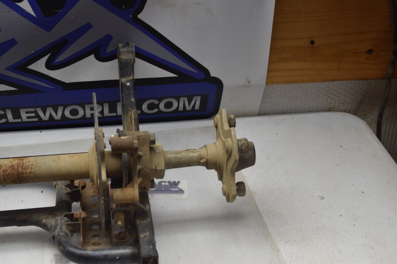 Q1-6 Full Rear End Axle Swing arm 2012 Polaris RZR 170 RZR170 UTV Free Us Ship