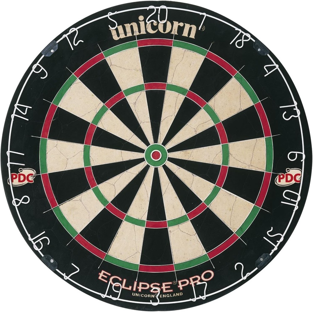 Eclipse Pro Dart Board With Ultra Slim Segmentation For Increased Scoring NEW