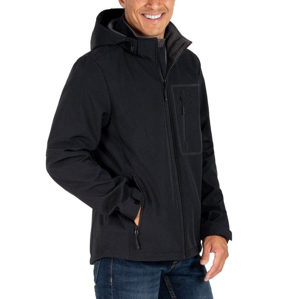 Gerry Men’s Softshell Jacket Black Medium
