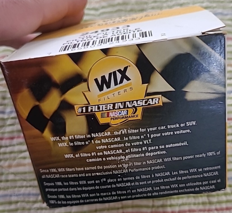 WIX Oil Filter 24933