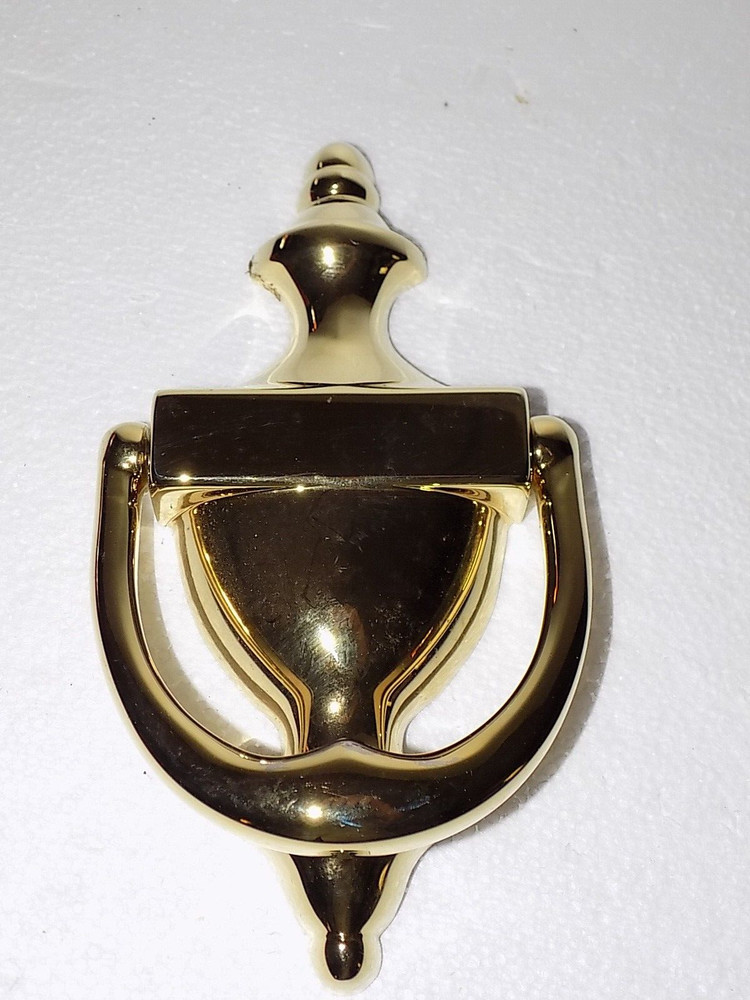 Baldwin Premium Colonial Brass Door Knocker