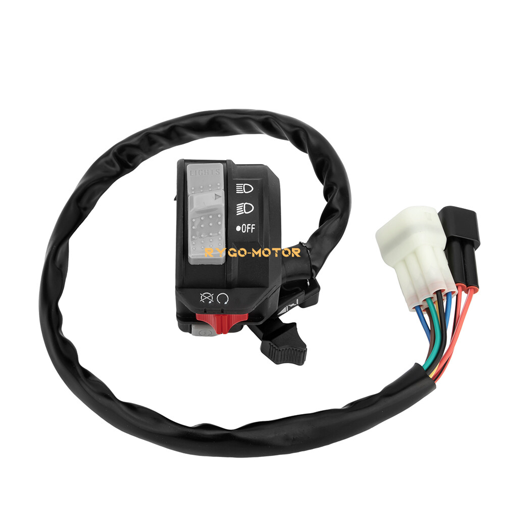 Left Handlebar Start Kill Switch Headlight for Yamaha Big Bear 250 400 2002-2009