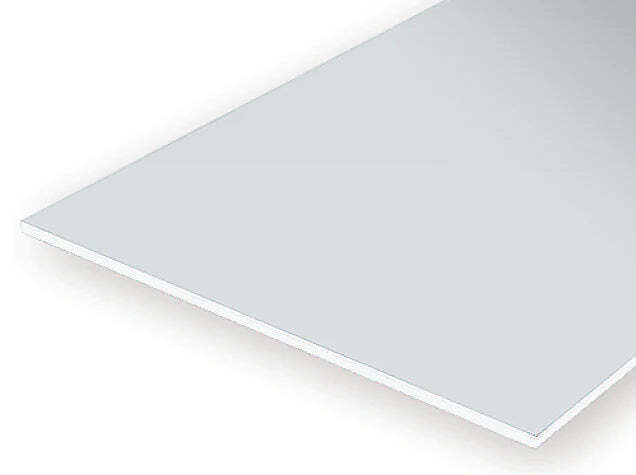 Evergreen Scale Models 19100 White Sheet Styrene .100 12 X 24 (2 Pack)