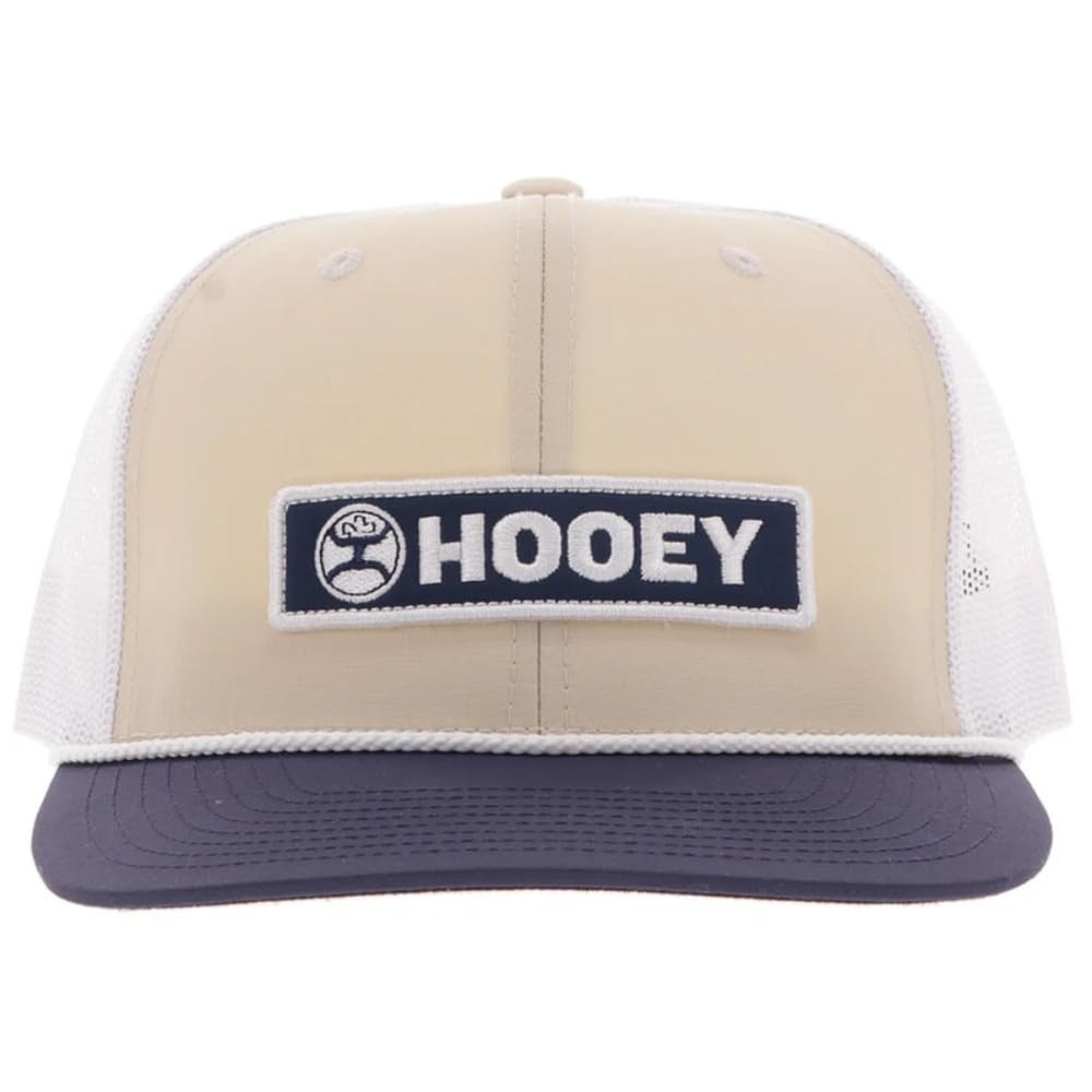 HOOEY Lockup Adjustable Snapback Hat - 6-Panel Breathable Mesh Baseball Cap, ...