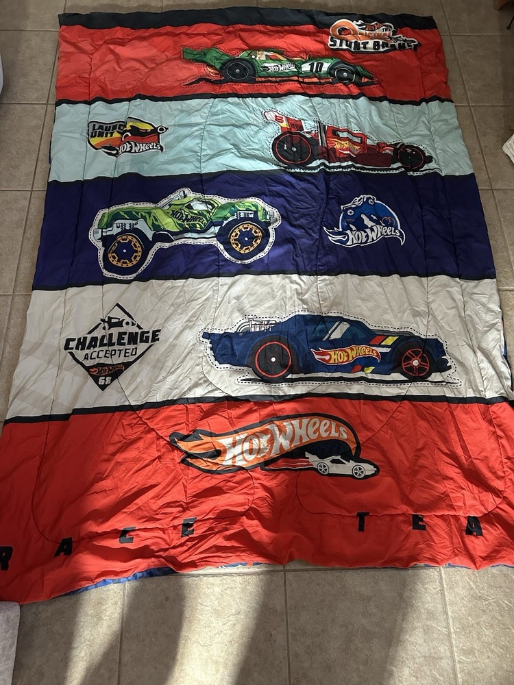 Hot Wheels Twin Comforter Only.