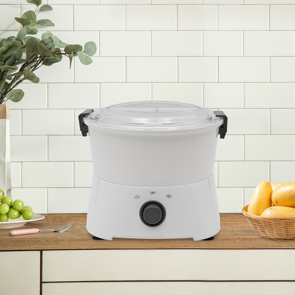 Electric Potato Peeler Tabletop Kitchen Automatic Peeler Spinner Peeling Machine