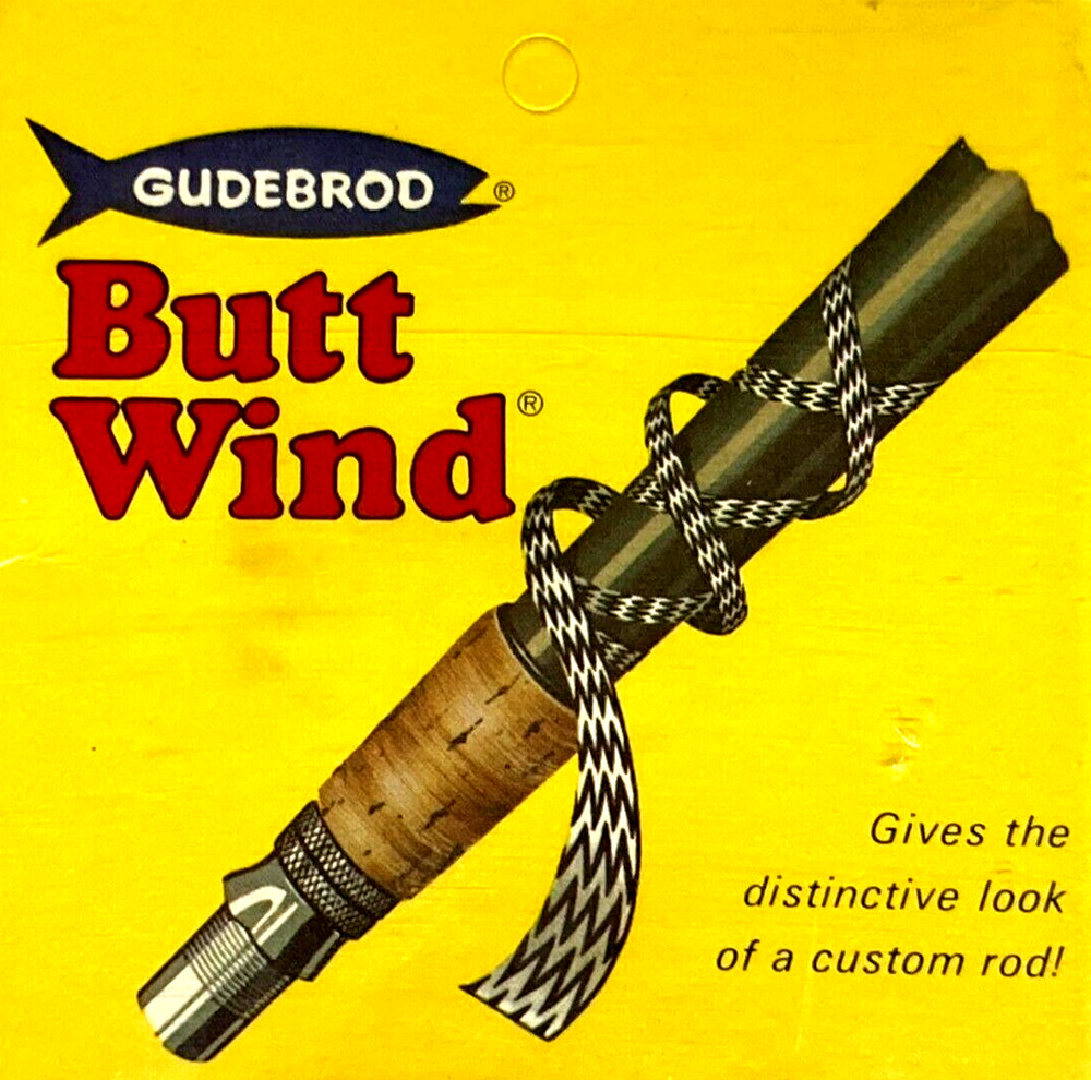 6 PACKS Gudebrod Butt Wind 3/32" Width Brown Rust 3-Yard For Custom Rods