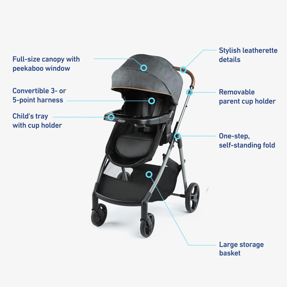 ® Modes™ Trio Travel System, Hemlock, Black
