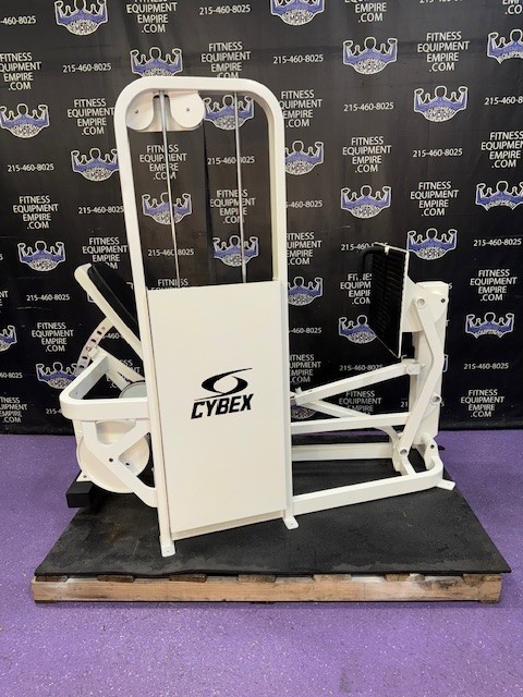 Cybex VR2 Seated Leg Squat Press w / 500 Lb Stack - Belt Driven - Beast