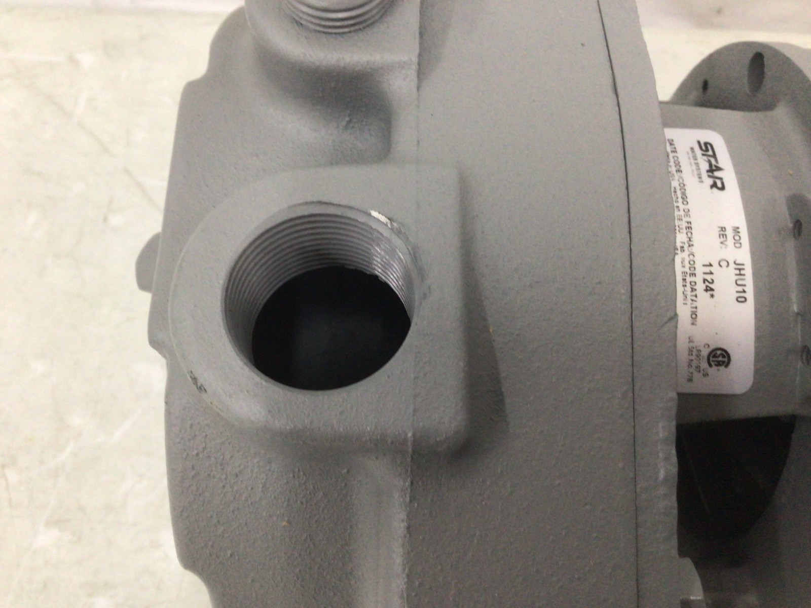 Dayton 1D873 Convertible Well Jet Pump 1 hp, 10.6 gpm, 135 ft Head 115/230V ph1