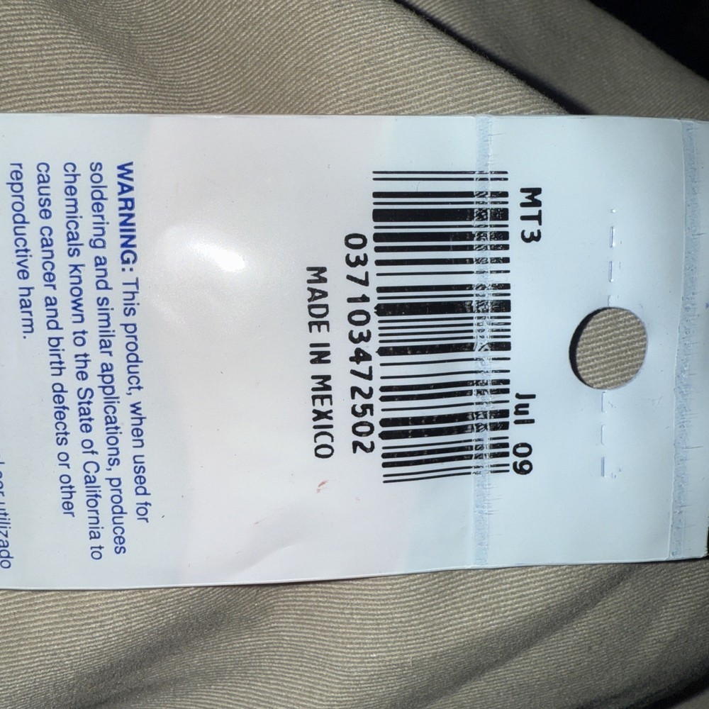WELLER MT3 1/8" CHISEL TIP NEW