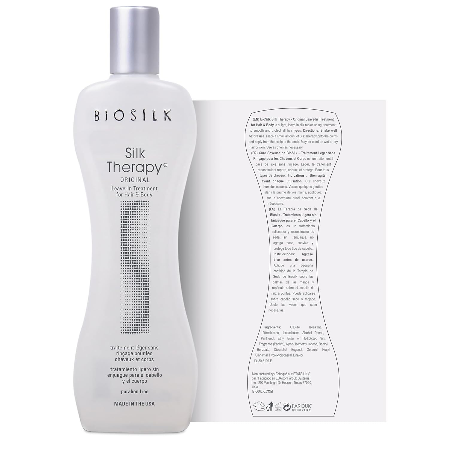 BioSilk Silk Therapy ORIGINAL Leave In Treatment, BRAND NEW