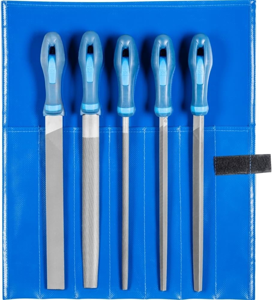 Professional 5pc File Set - Second Cut Machinists Files