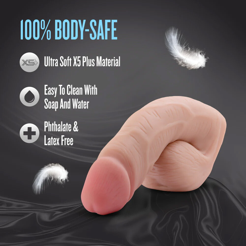 Packer Gear Packing Penis 5.5" Realistic Dildo Cock for Packing