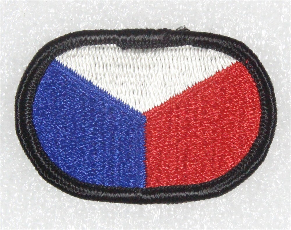 Army Airborne Oval Patch: 6th Special Operations Support Cmd - merrowed edge