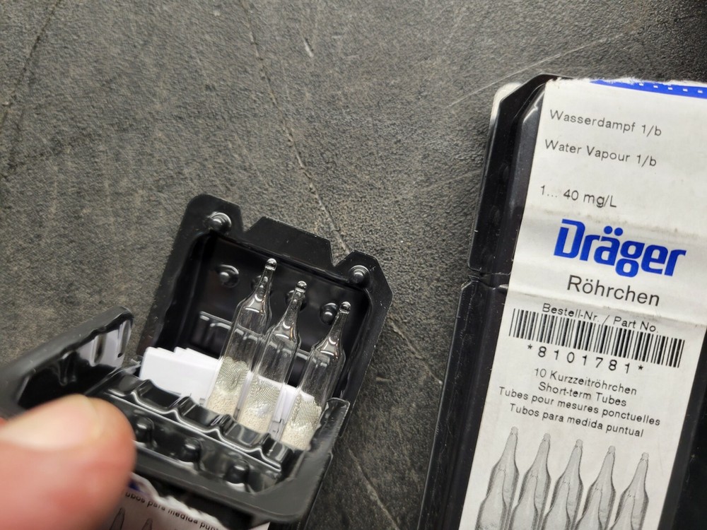 Drager Acurro Bellows Pump w/ Tubes