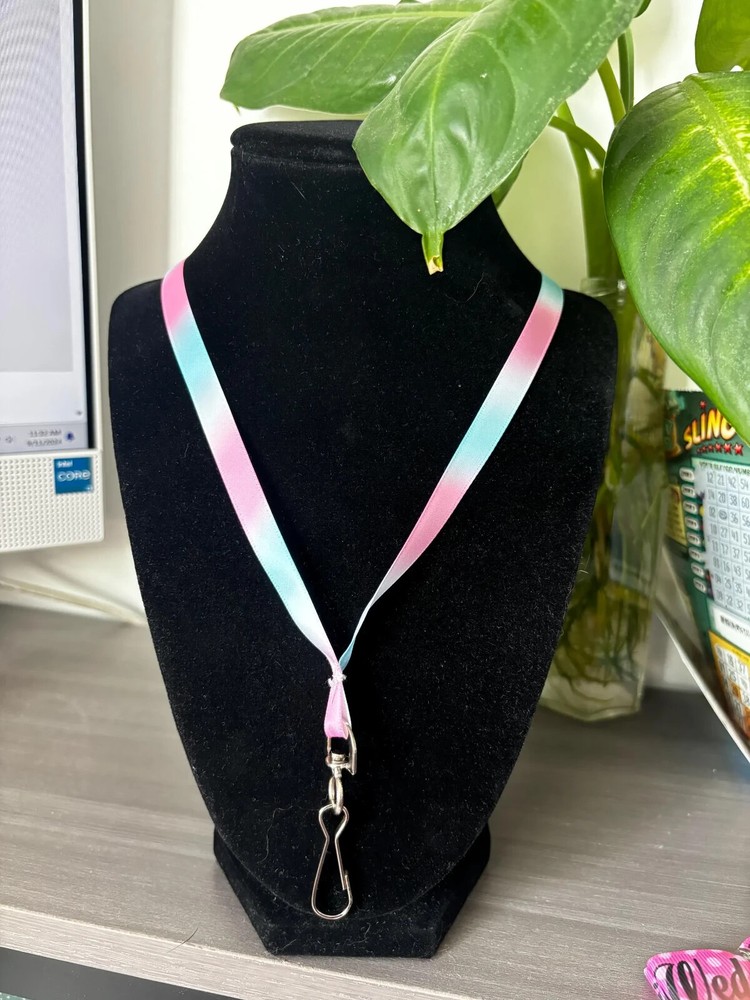 Pastel 18” Ribbon Lanyard