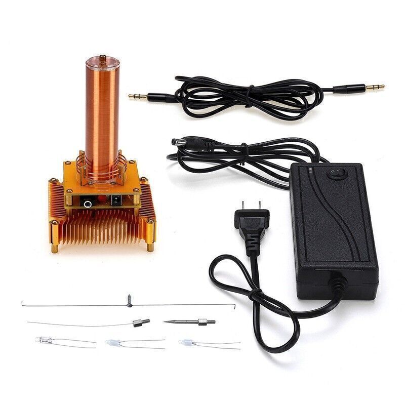 Music for Tesla Coil Plasma Speaker Wireless Transmission sound Solid Power Mode
