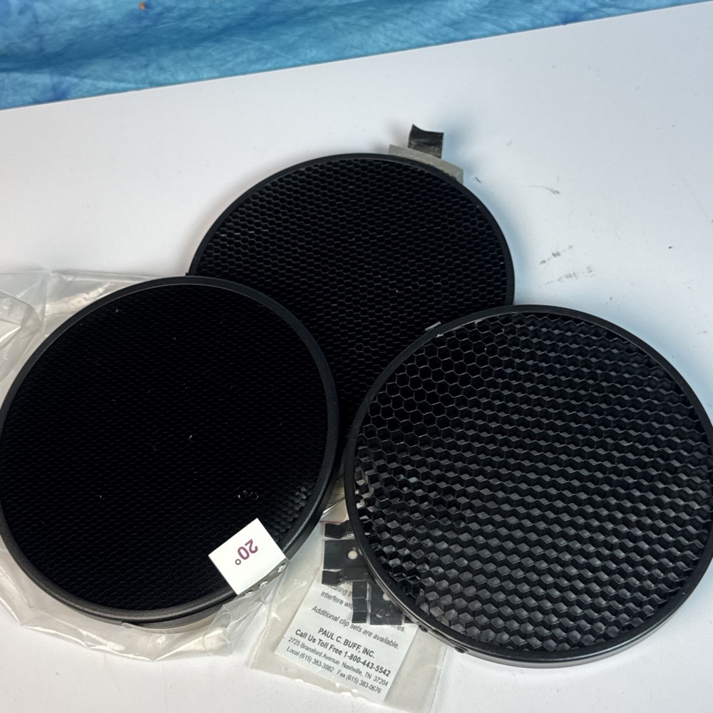 3. 6.5 Inch Light Grids For Flash Head (4)