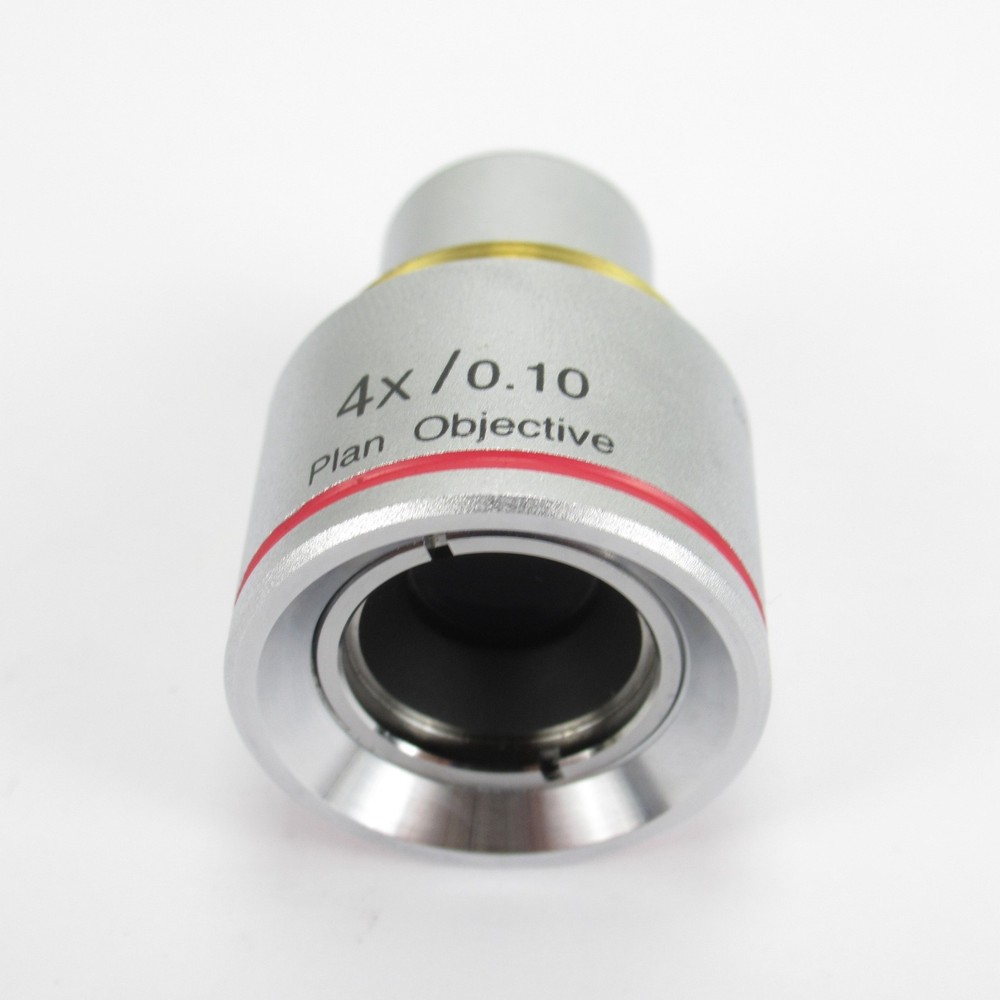 OLYMPUS PLAN 4X/0.10 ∞/-/FN20 MICROSCOPE OBJECTIVE FOR CX22/CX23 MICROSCOPE