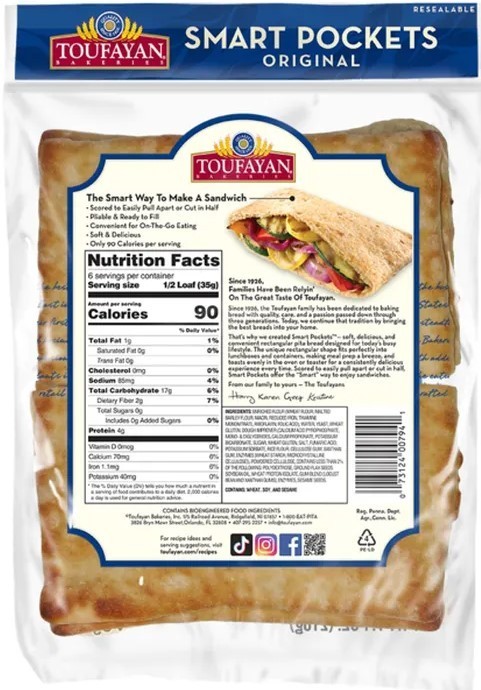 4 PACK TOUFAYAN SMART POCKET ASSORTED