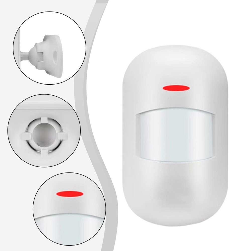 Wireless Motion Sensor with Wide Detection Range and Easy Installation