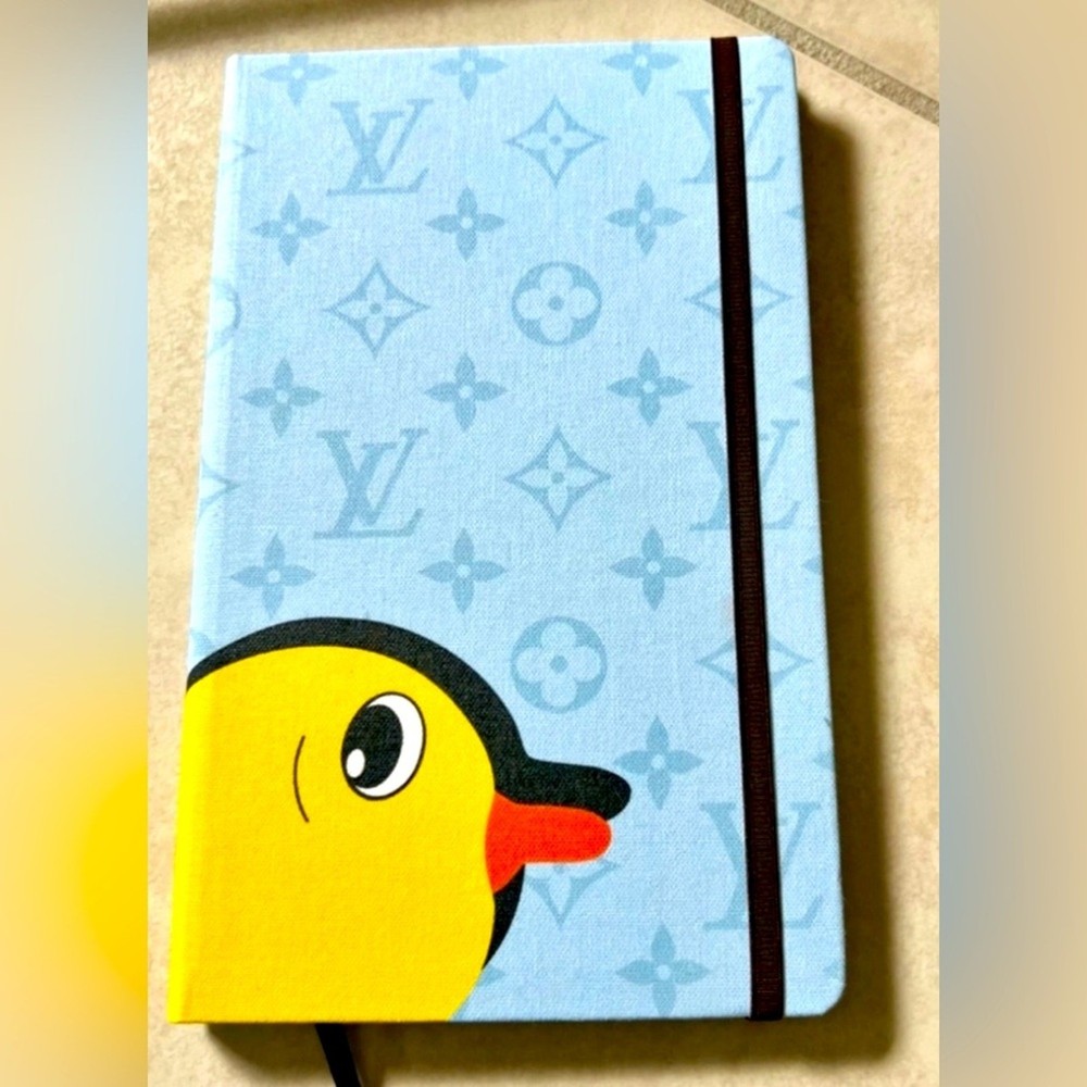 Louis Vuitton x Sun Yitian Jane NotebookMM Blue Monogram