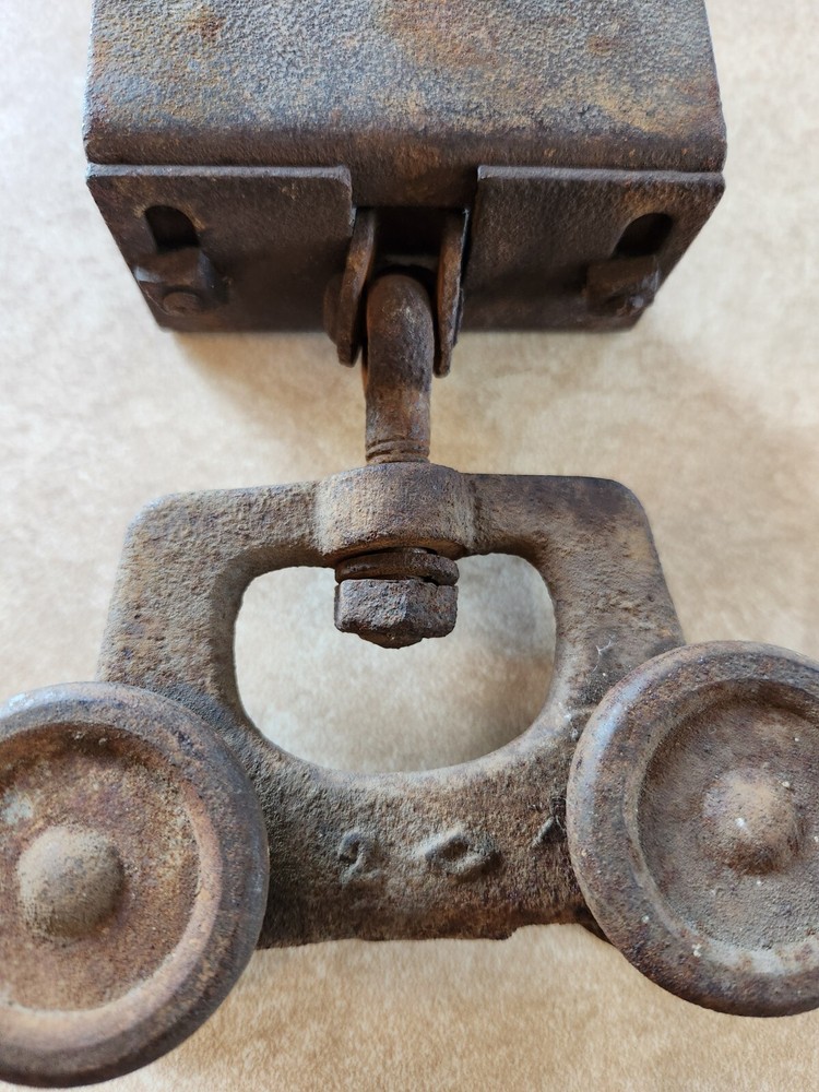 Vintage Barn Door Roller, Working Antique (One)