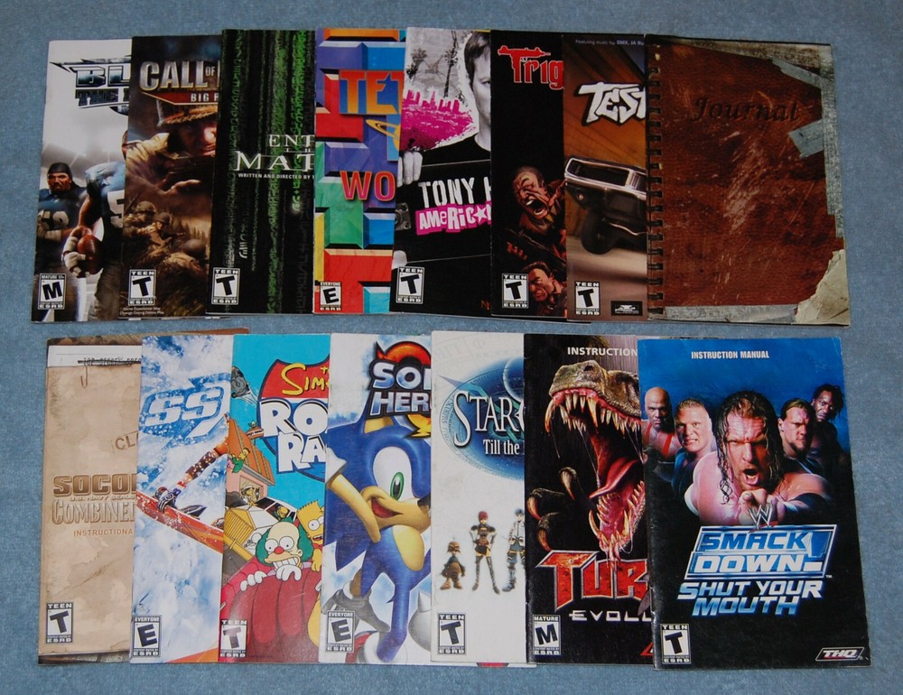Sonic Mega Collection Plus Sony Playstation 2 Manual (Manual Only)