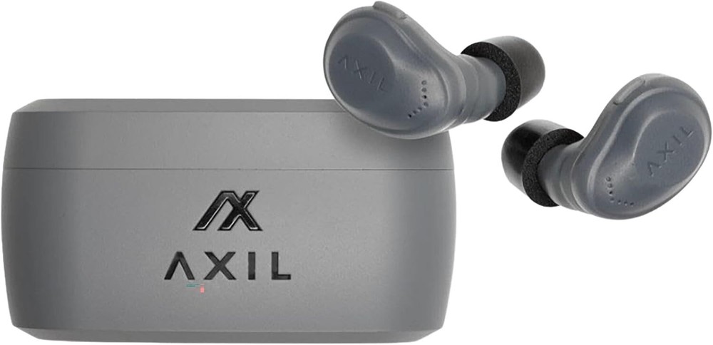 AXIL XCOR Digital Wireless Tactical Earbuds w/ Touch Controls & Charging Case