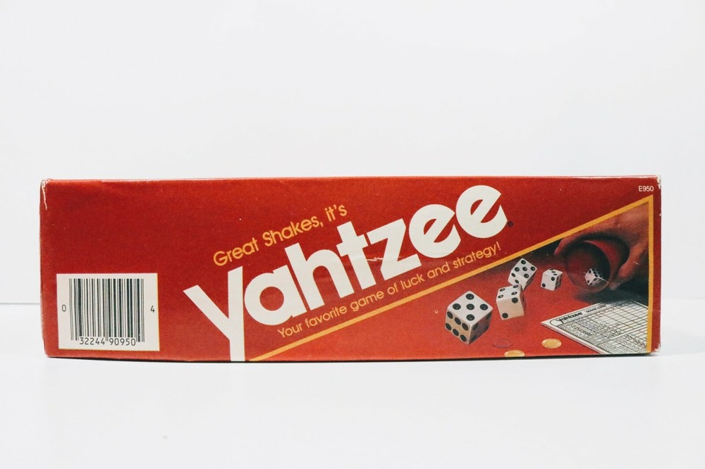 Vintage Game Yahtzee from 1982