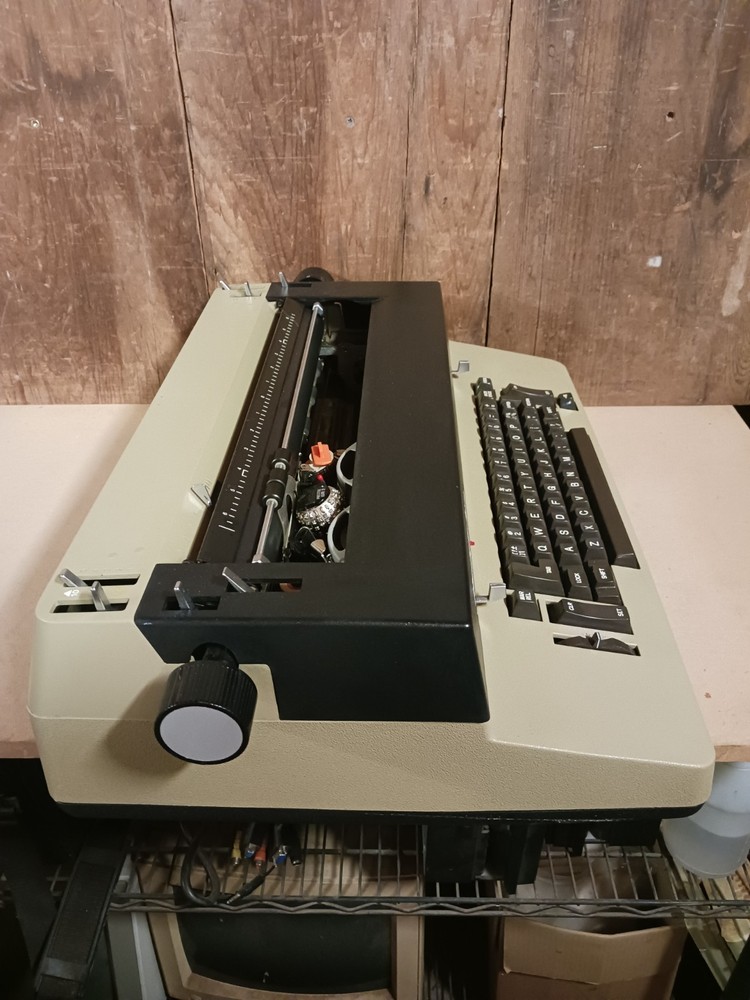 Remington Rand Typewriter with IBM Selectric Ball Typeface