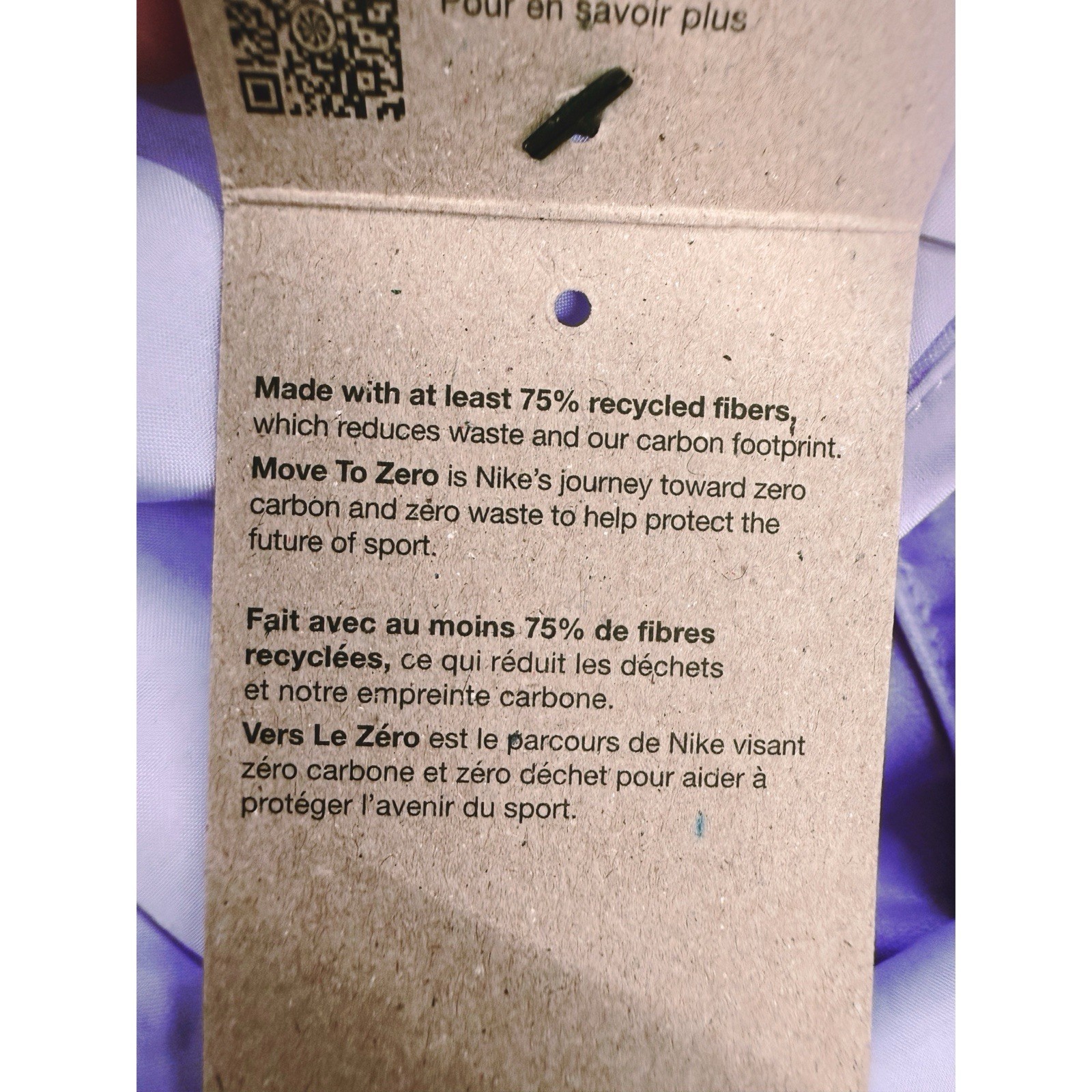 NWT Nike Dri-FIT Tempo Running Purple Athletic Shorts, Size XL