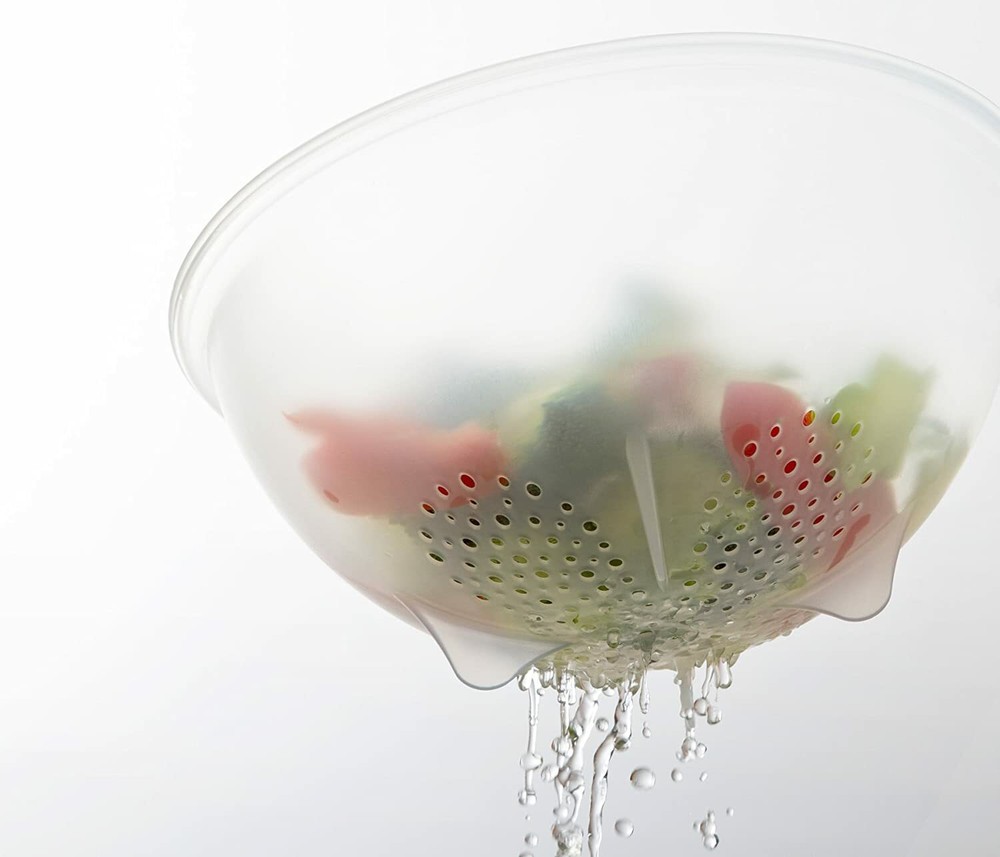 Prep Solutions by Progressive Microwave Food Cover and Colander