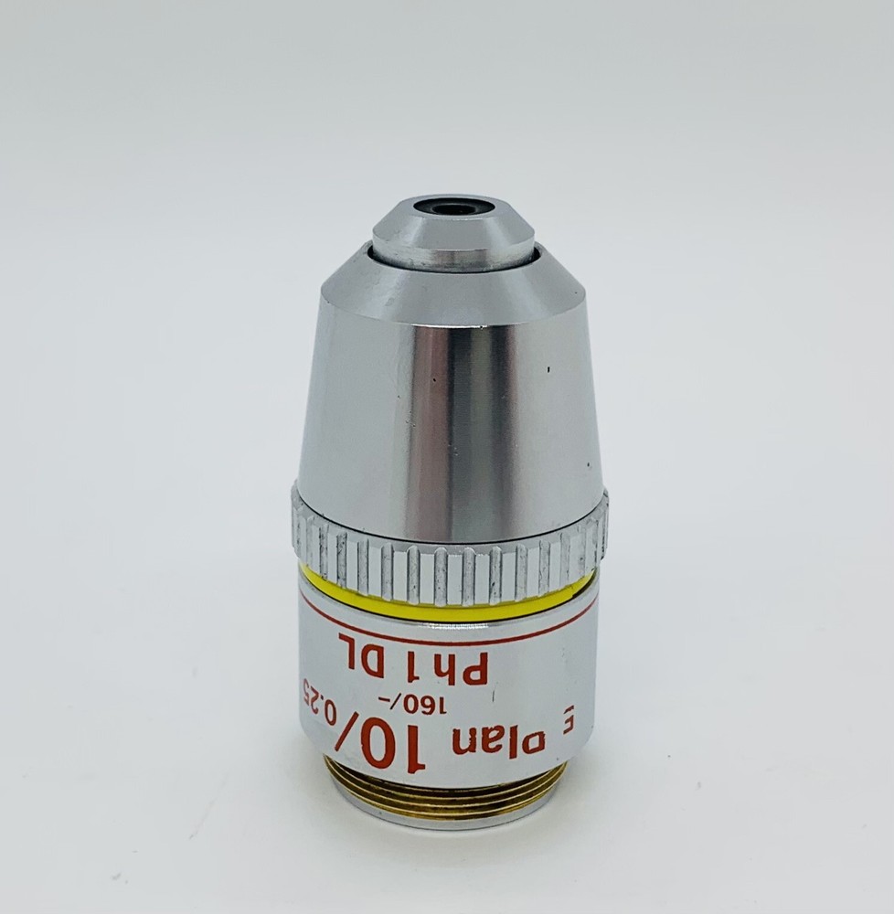 Nikon E Plan 10X DL Ph1 Phase Contrast Microscope Objective Optiphot Labophot ++