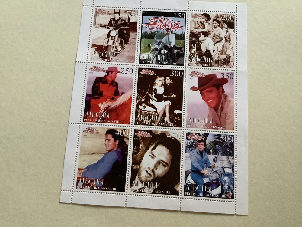 Elvis   stamps sheet Ref R49256